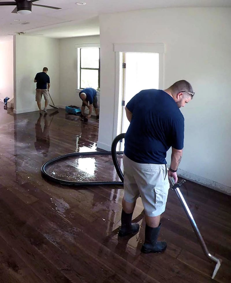 Water damage restoration