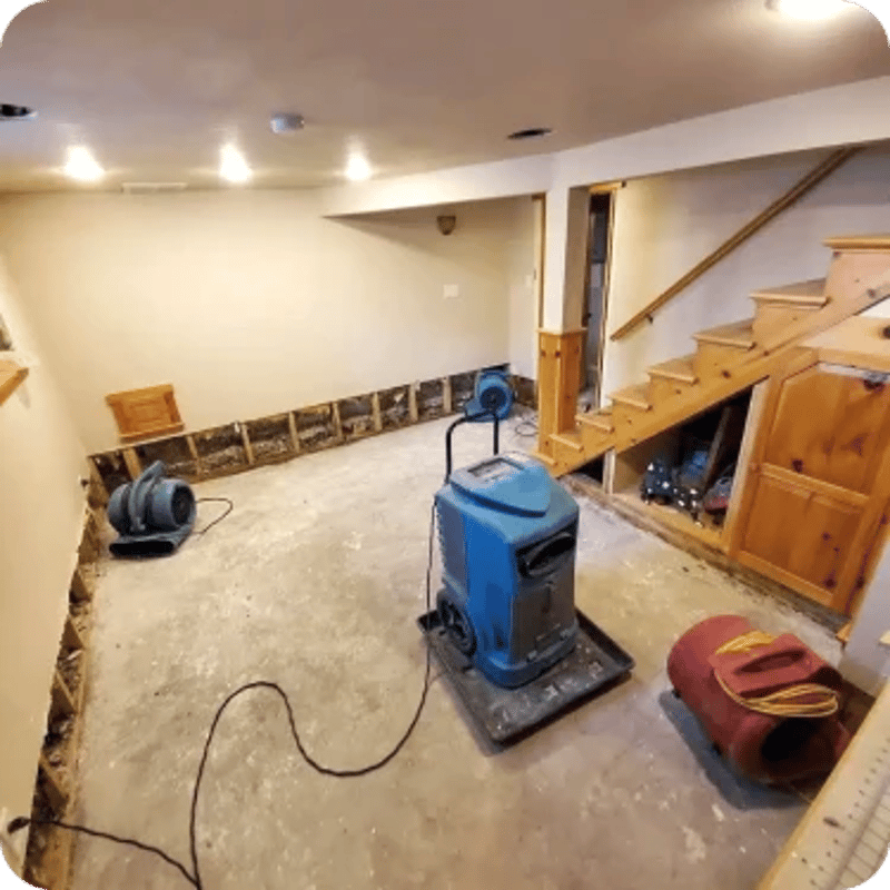 basement damage restoration company near me